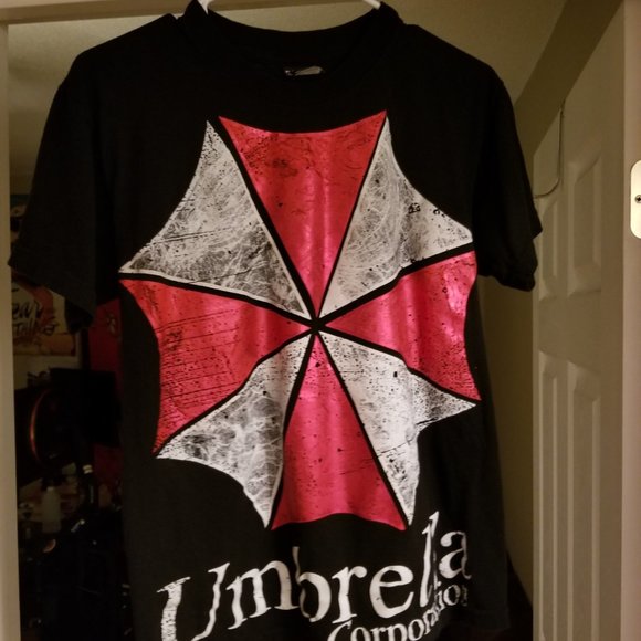 Resident Evil Umbrella Corporation T Shirt - Picture 1 of 4